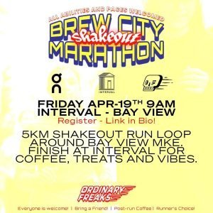 Brew City Shakeout Run